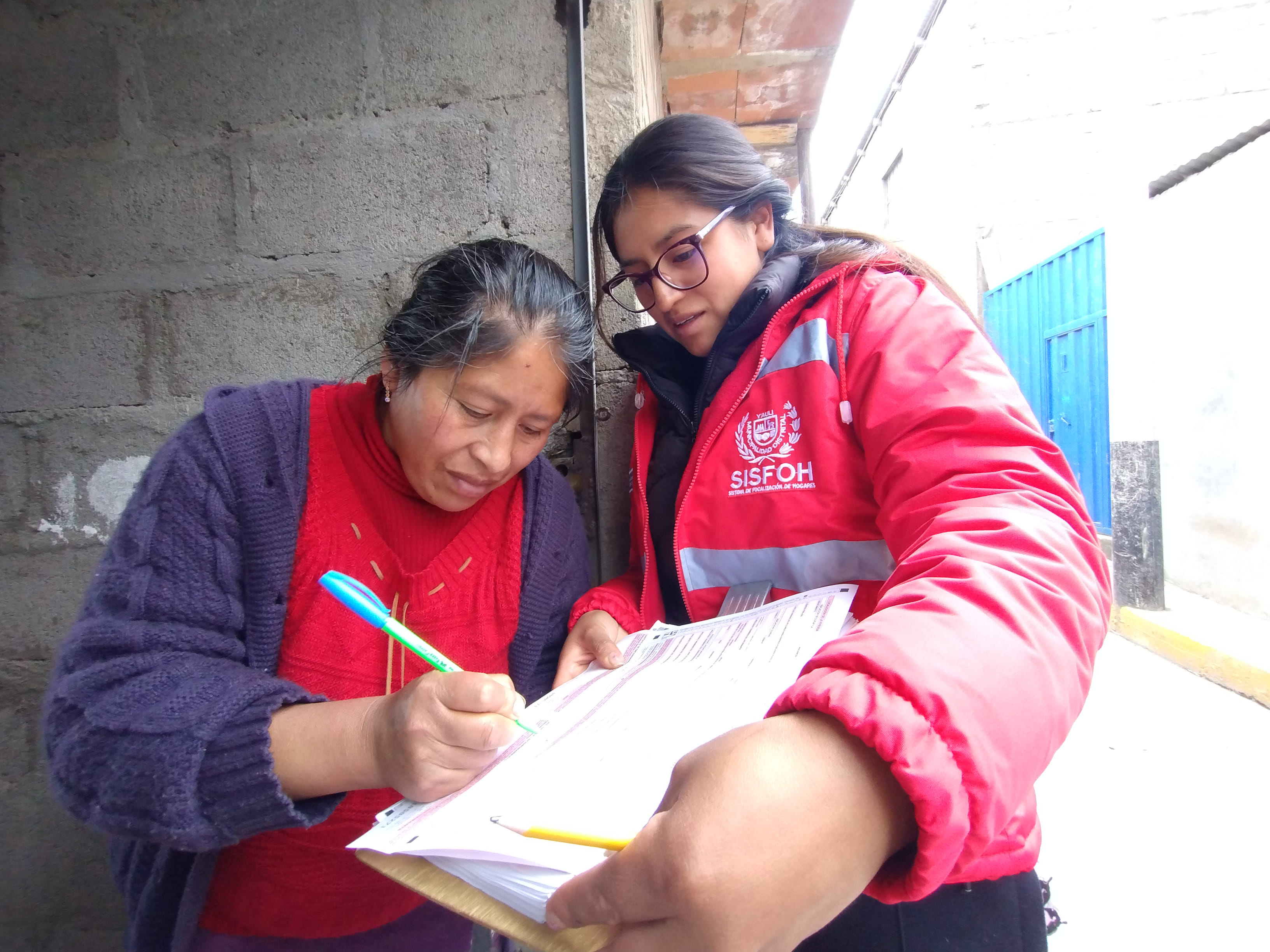 MUNICIPALIDAD DE YAULI INICIA CON CAMPAÑA DE EMPADRONAMIENTO SISFOH